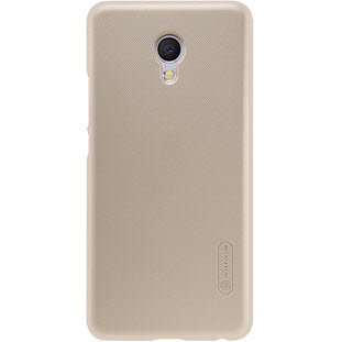 Фото товара Nillkin Super Frosted накладка-пластик для Meizu MX6 (золотой)