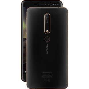 Фото товара Nokia 6 2018 (32Gb, black/copper)