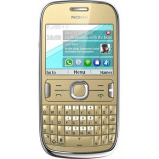 Фото товара Nokia 302 Asha (golden light)