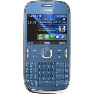 Фото товара Nokia 302 Asha (midnight blue)