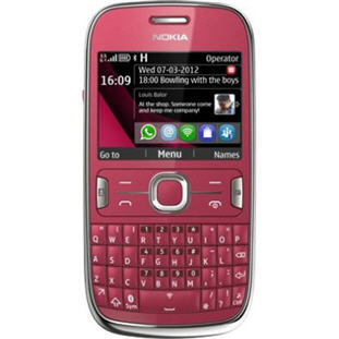 Фото товара Nokia 302 Asha (plum red)