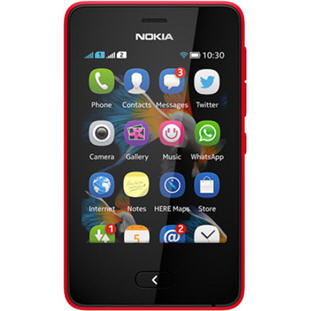 Фото товара Nokia 501 Asha Dual Sim (red) / Нокия 501 Аша Две Сим-карты (красный)