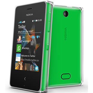 Фото товара Nokia 503 Asha Dual Sim (green) / Нокия 503 Аша Две Сим-карты (зеленый)