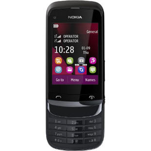 Фото товара Nokia C2-03 Dual SIM (chrome black)