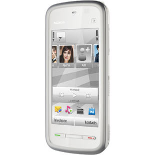 Фото товара Nokia 5228 (white / blue)