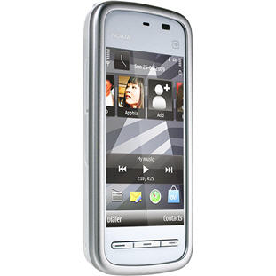 Фото товара Nokia 5230 Navi (white silver)