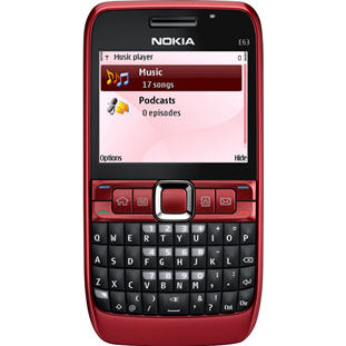 Фото товара Nokia E63 (ruby red)