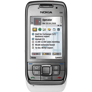 Фото товара Nokia E66 1Y Navi (white steel)