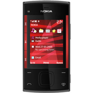 Фото товара Nokia X3 (black red)