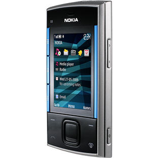 Фото товара Nokia X3 (silver blue)