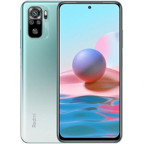 Фото товара Xiaomi Redmi Note 10 (4/128GB, Aqua Green)