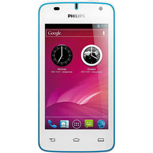 Фото товара Philips Xenium W536 (white blue)