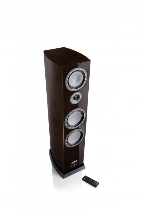 Фото товара Напольная акустика Canton Smart Vento 9 S2, walnut dark high-gloss