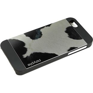 Фото товара Ppyple Metal Jacket Wild накладка для iPhone 5/5S/SE (holstein black)