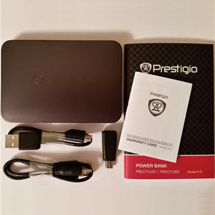 Фото товара Prestigio Power Bank PBC01040 (4000 мАч, black)