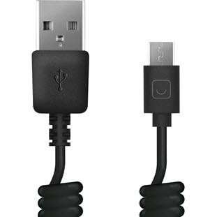 Фото товара Prime Line USB - microUSB (1.5м, витой, черный)