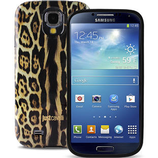 Фото товара Puro Just Cavalli силиконовый для Samsung Galaxy S4 (леопард1)