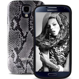 Фото товара Puro Just Cavalli силиконовый для Samsung Galaxy S4 (питон)