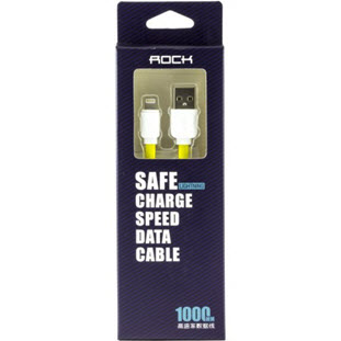 Фото товара Rock Safe Charge Speed USB - 8-pin для Apple (1м, голубой)