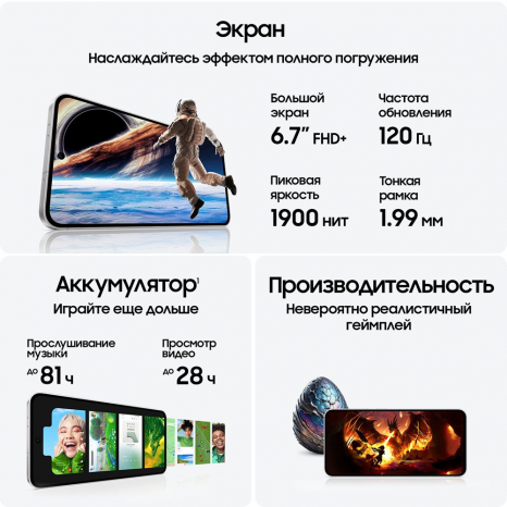 Фото товара Samsung Galaxy S24 FE 8/512Gb,  мятный/mint