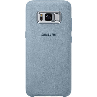 Фото товара Samsung Alcantara Cover накладка для Galaxy S8 (EF-XG950AMEGRU, мятный)