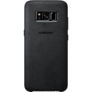 Фото товара Samsung Alcantara Cover накладка для Galaxy S8 (EF-XG950ASEGRU, черный)