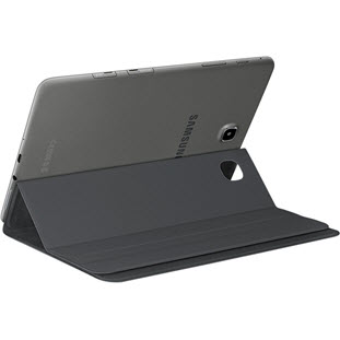 Фото товара Samsung Book Cover Fabric книжка для Galaxy Tab A 8.0 (EF-BT350BSEGRU, титановый)