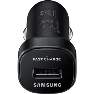 Фото товара Samsung EP-LN930CBEGRU автомобильное + кабель USB Type-C (2А, черный)