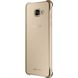 Фото товара Samsung Clear Cover накладка для Galaxy A5 2016 (EF-QA510CFEGRU, золотой)