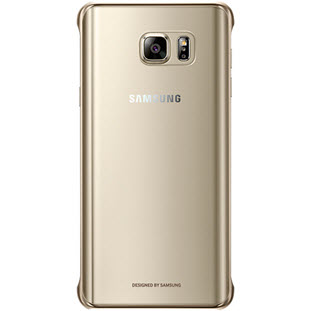 Фото товара Samsung Clear Cover накладка для Galaxy Note 5 (EF-QN920CFEGRU, золотой)