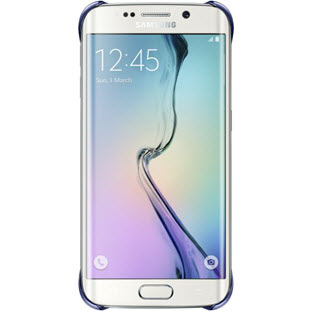 Фото товара Samsung Clear Cover накладка для Galaxy S6 Edge (EF-QG925BBEGRU, черный)