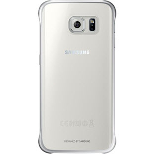 Фото товара Samsung Clear Cover накладка для Galaxy S6 Edge (EF-QG925BSEGRU, серебристый)