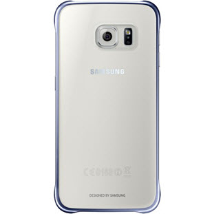 Фото товара Samsung Clear Cover накладка для Galaxy S6 (EF-QG920BBEGRU, черный)