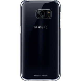 Фото товара Samsung Clear Cover накладка для Galaxy S7 Edge (EF-QG935CBEGRU, черный)