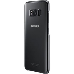 Фото товара Samsung Clear Cover накладка для Galaxy S8 (EF-QG950CBEGRU, черный)