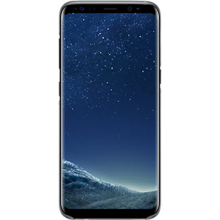 Фото товара Samsung Clear Cover накладка для Galaxy S8 (EF-QG950CBEGRU, черный)