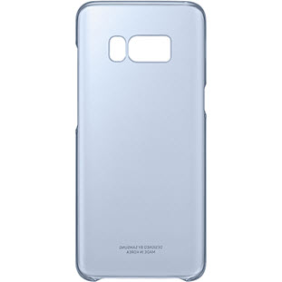 Фото товара Samsung Clear Cover накладка для Galaxy S8 (EF-QG950CLEGRU, голубой)