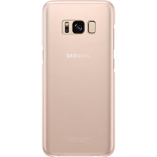 Фото товара Samsung Clear Cover накладка для Galaxy S8 (EF-QG950CPEGRU, розовый)