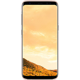 Фото товара Samsung Clear Cover накладка для Galaxy S8 (EF-QG950CPEGRU, розовый)