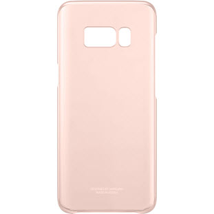 Фото товара Samsung Clear Cover накладка для Galaxy S8 (EF-QG950CPEGRU, розовый)