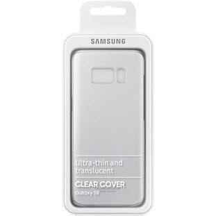 Фото товара Samsung Clear Cover накладка для Galaxy S8 (EF-QG950CSEGRU, серебристый)