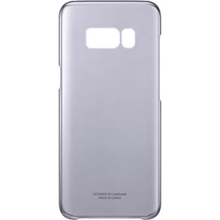 Фото товара Samsung Clear Cover накладка для Galaxy S8 (EF-QG950CVEGRU, фиолетовый)