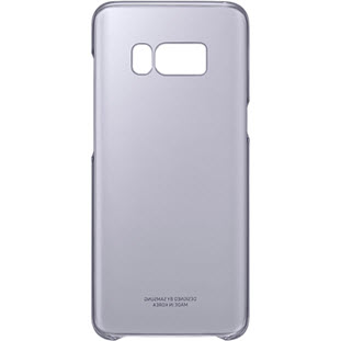 Фото товара Samsung Clear Cover накладка для Galaxy S8 (EF-QG950CVEGRU, фиолетовый)