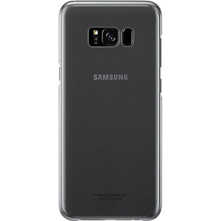 Фото товара Samsung Clear Cover накладка для Galaxy S8+ (EF-QG955CBEGRU, черный)