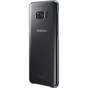 Фото товара Samsung Clear Cover накладка для Galaxy S8+ (EF-QG955CBEGRU, черный)