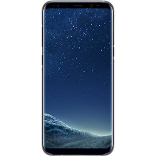 Фото товара Samsung Clear Cover накладка для Galaxy S8+ (EF-QG955CBEGRU, черный)