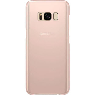 Фото товара Samsung Clear Cover накладка для Galaxy S8+ (EF-QG955CPEGRU, розовый)