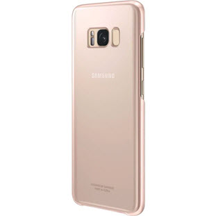 Фото товара Samsung Clear Cover накладка для Galaxy S8+ (EF-QG955CPEGRU, розовый)