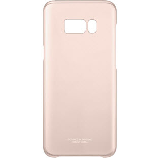 Фото товара Samsung Clear Cover накладка для Galaxy S8+ (EF-QG955CPEGRU, розовый)