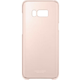 Фото товара Samsung Clear Cover накладка для Galaxy S8+ (EF-QG955CPEGRU, розовый)